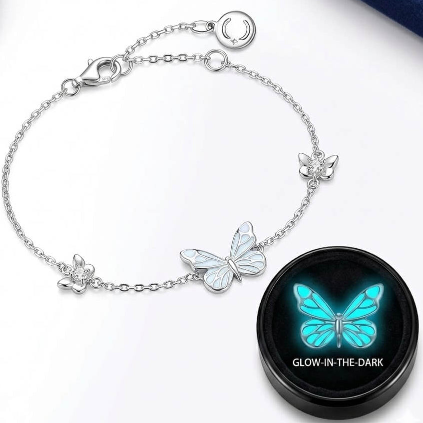 2026 Limited Edition Luminous Butterfly Bracelet - Azure Glow