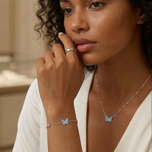 2026 Limited Edition Luminous Butterfly Bracelet - Azure Glow