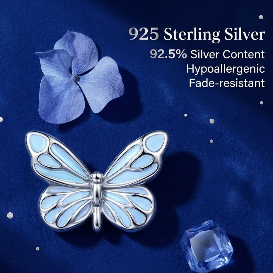 2026 Limited Edition Luminous Butterfly Earrings - Azure Glow