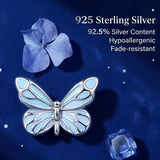 2026 Limited Edition Luminous Butterfly Earrings - Azure Glow