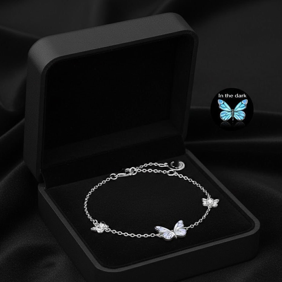 2026 Limited Edition Luminous Butterfly Bracelet - Azure Glow