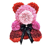 Exclusive Rainbow Rose Bear -  Rainbow One