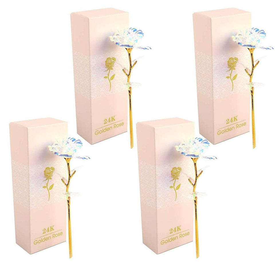 Galaxy Rose With Luxury Pink Box -  four boxes
